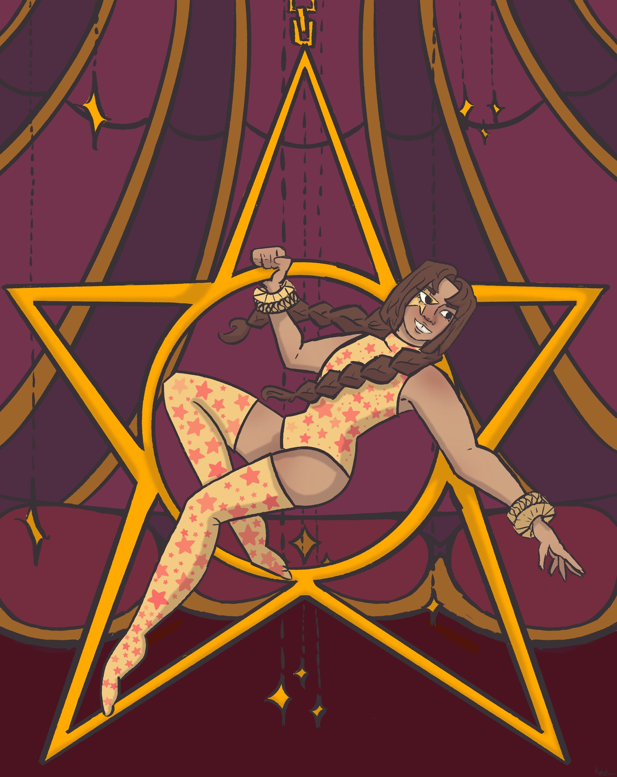 "Stars of Red and Gold" by Kai Wilkie